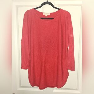 Michael Kors Red Crew Neck Sweater